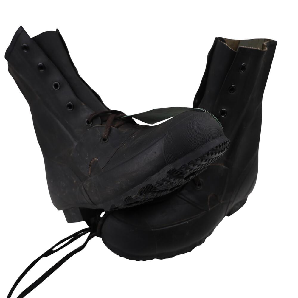 NWT Vintage Military QMC Hood Rubber Cold Weather Mickey Mouse Boots